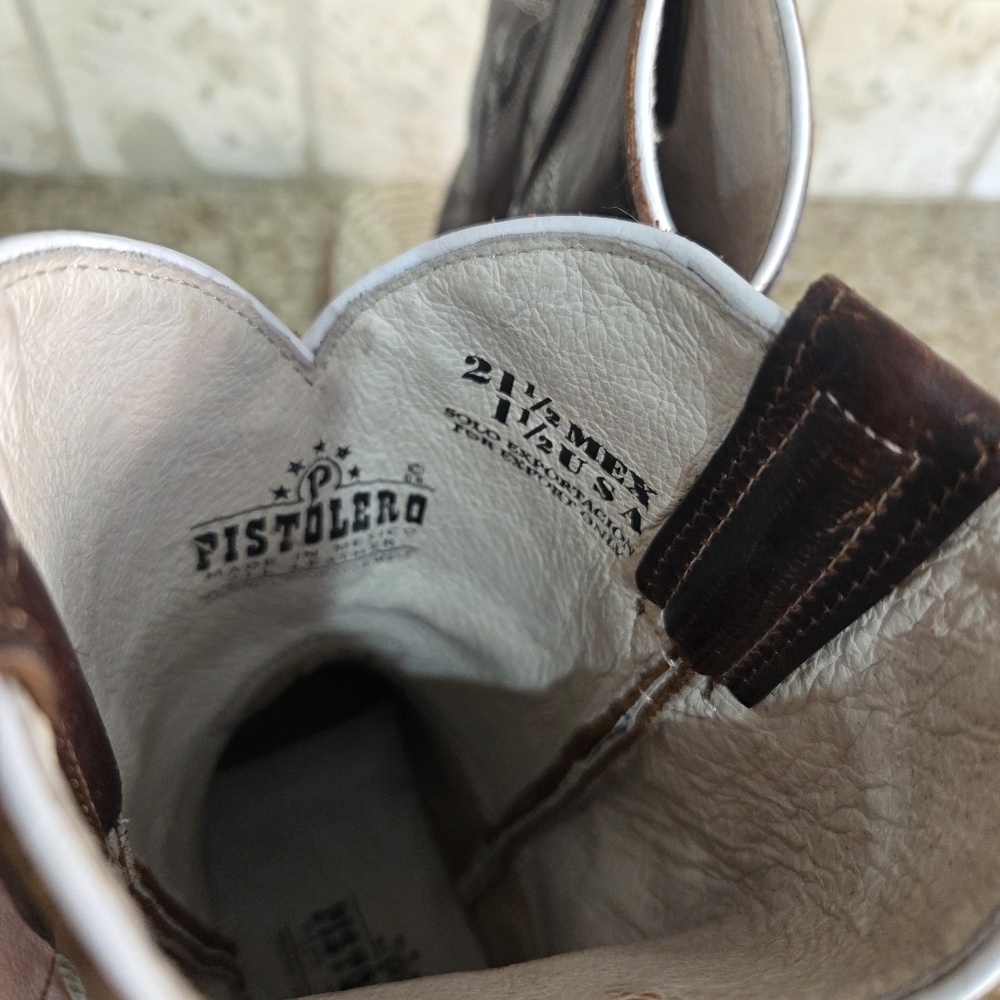 Pistolero Kids Phyton Cowboy Boots - Picture 7 of 10
